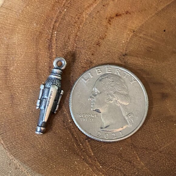 RETIRED James Avery Nutcracker Charm, Sterling Silver - Picture 2 of 2